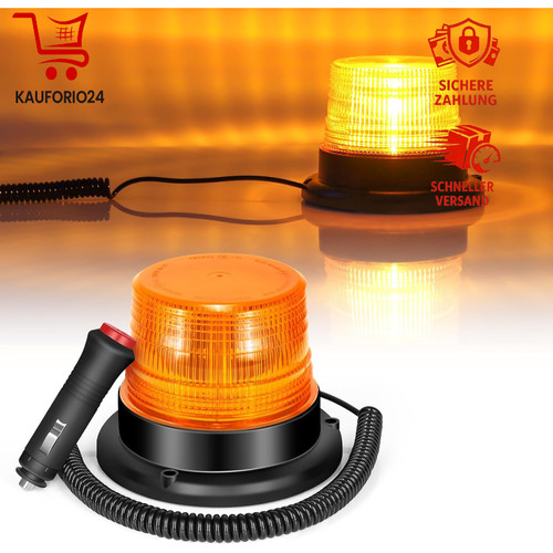 Led rundumleuchte gelb - led,