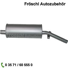 für Vw Golf 1 Scirocco GTi 1.6 1.8 Endtopf Auspuff Abgas Anlage hinten k*