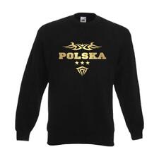 Sweatshirt POLEN (Polska) Ländershirt Pullover Fan Pulli S-6XL (WMS06-48c)