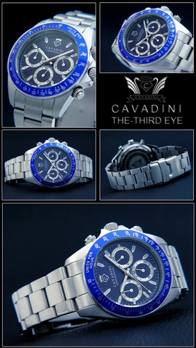 Unisex chronograph cavadini - cavadini, 40