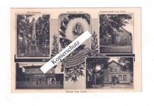 AK  Gruss aus Lanz, 5 Ansichten incl. Bahnhof, 1915