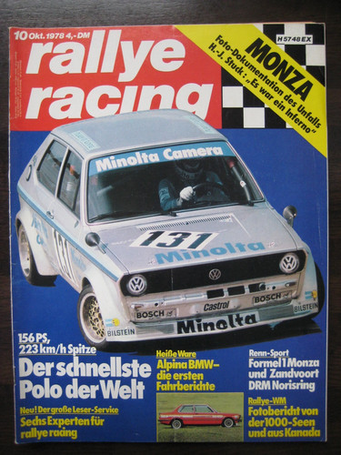 Zeitschrift rallye racing - zeitschrift:,