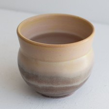 Hildegard Delius Rheinsberg Kleine Vase Keramik handbemalt um 1930 matt glasiert