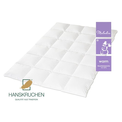 Daunendecke melodie warm - daunendecke,