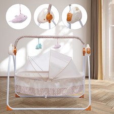 Electric Baby Crib Cradle