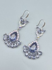 Elegante Chandelier Ohrringe mit SWAROVSKI® Kristall Damen Geschenk Neu