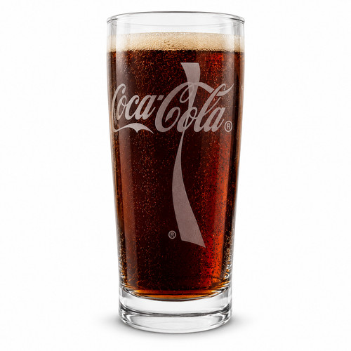 Coca cola glas trinkglas - coca,