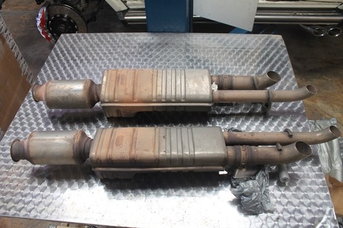 Mercedes w463 g500 auspuff - mercedes,