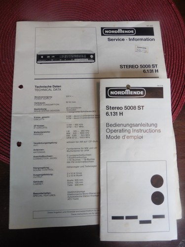 Nordmende stereo 5008st - nordmende,