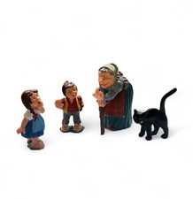 Hänsel Gretel Hexe Figuren Märchenfiguren für das Hexenhaus - Hexe 7cm