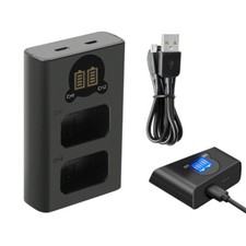 Dual lcd ladegerät usb - dual,
