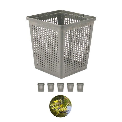 Pflanzkorb teich aquarium - aquarium, 5x
