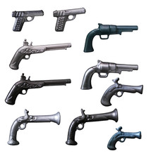 Playmobil Pistole Revolver