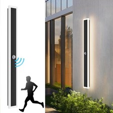 LED Außenleuchte mit Bewegungsmelder Wandleuchte Außenlampe Wandlampe 30-100cm