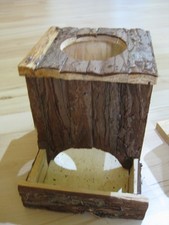 "Trixie" Futterhaus, Kiefernholz 19 x 20,5 x 16 für Nagetiere, (Hamster, Mäuse),