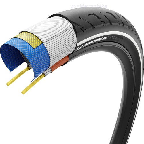Michelin city street falt - michelin, 28"