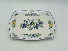 Butterplatte, Servierplatte 20 x 16 von Villeroy & Boch Phönix blau 2. Wahl