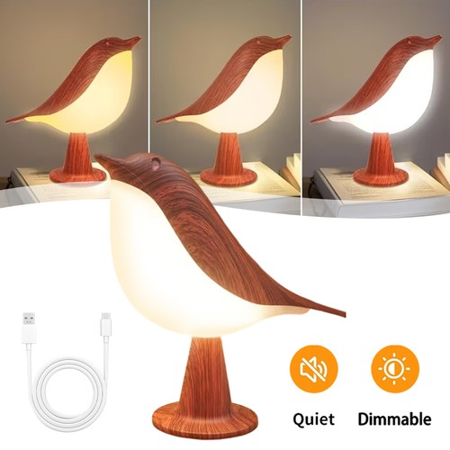 Nachttischlampe vogel kabellos - nachttischlampe,