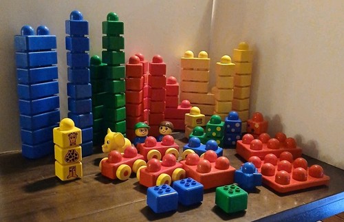 Duplo primo blocks plates - primo,