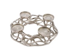 Design Alu Advents Kranz - 28