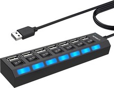 LOBKIN USB 2.0 Leiste Hub 7