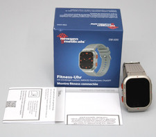 Newgen Medicals Fitness-Smartwatch ChatGPT, IP68 Bluetooth Ohne Ladekabel