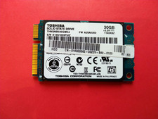 Toshiba interne SSD mSATA 30GB THNSNB030GMCJ Notebook Speicher [geprüft]