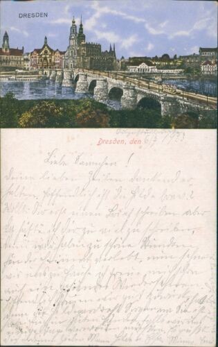 Ansichtskarte dresden 1923 - dresden,