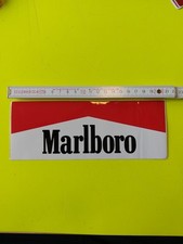 Marlboro Cigaretten Aufkleber Sticker Werbung Reklame Groß 70er 80er Button