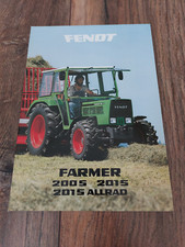 Original Prospekt Fendt Farmer 200 S / 201 S / Allrad Traktor Schlepper