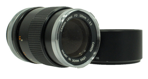 Canon 135mm 5 objektiv - fd, 1:3,5