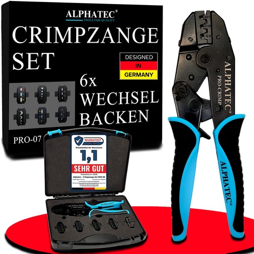 Alphatec crimpzange set mit - alphatec®,
