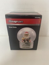 Snap On Tools Schneekugel zum Aufziehen Musikkugelschlüssel S Schneeflocken Weihnachtsgeschenk Neu