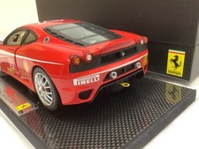 HotWheels Elite 1/18 Ferrari F430 Challenge Scuderia Super Carbon Platte Limited