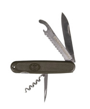 BW 6 in 1 Taschenmesser Outdoorset Militär Messer Armee Bundeswehr Survival Säge