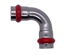 Pressfitting C Stahl 90°