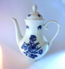 PORZELLAN KAFFEEKANNE-BLAUE