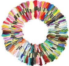 Stickgarn Set in 100 Farben je