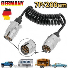 Spiralkabel 2 m 7-polig