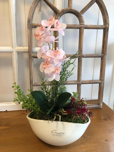 Orchideengesteck real touch - orchideengesteck,