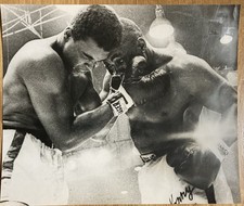 CASSIUS CLAY UND SONNY LISTON HEFTIGE ACTION SELTENES ORIGINAL PRESSEFOTO 1964!