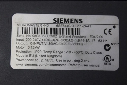 Used pcs siemens converter - 1,