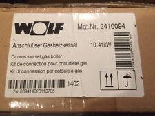 Wolf Anschlußset Gasheizkessel 10-41kw   2410094