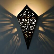 Marokkanische Wandleuchte METALL Lampenschirm  Eisen Wandlampe Wandschirm RICHA