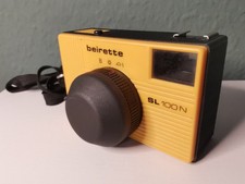 Beirette SL100 N Zeiss Jena Fotokamera, Gelb, DDR,  inkl. Filmkassetten + Film