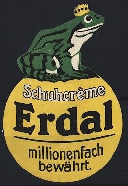 Reklamemarke erdal - reklamemarke,