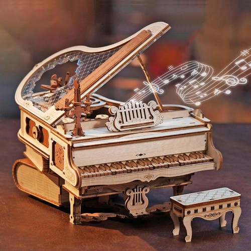 Puzzle holz magic - magic, piano