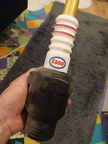 Werbe esso zündkerze - werbe,