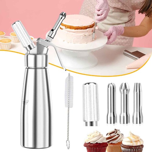 500ml sahnespender aluminium - sahnespender,