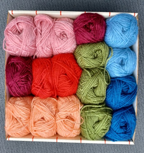 840g bunte acrylwolle zum - acrylwolle,